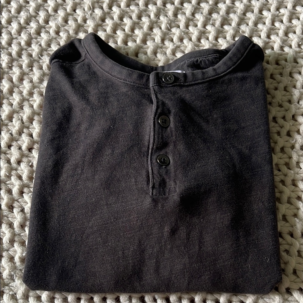 Zara Boys Half Button T Shirt Size 6-7
